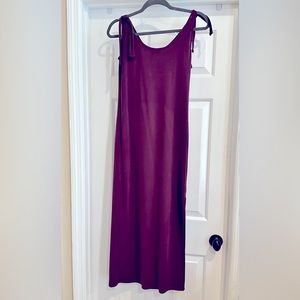 BCBG Raspberry Long Dress